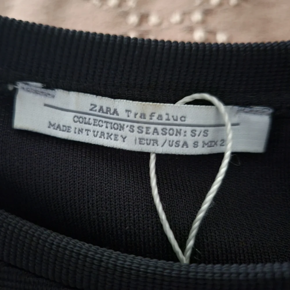 Zara Black Sheath Cocktail Dress - Picture 3 of 3